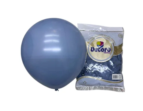 DECORO   AZUL LUNA 12"X100 PZA HIGH FASHION 2.8 GR