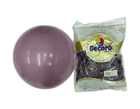 DECORO   LAVANDA OSCURO 12"X100 PZA HIGH FASHION 2.8 GR