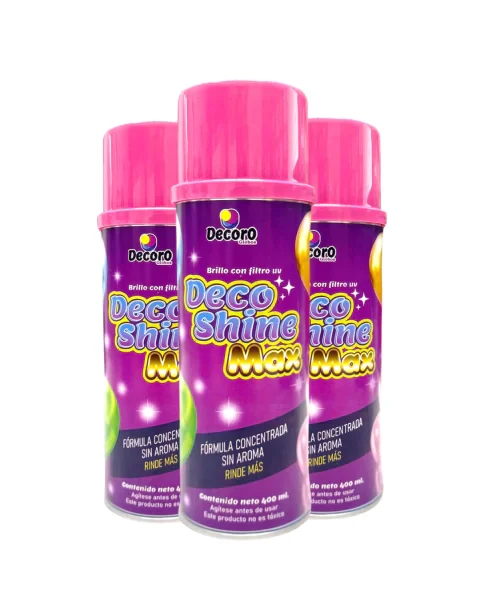 DECO SHINE ABRILLANTADOR 400 ML MAX (HASTA 5 DECORACIONES)